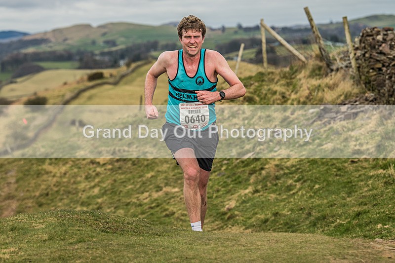 Helm Hill -704 - Kendal Winter League Helm Hill Fell Races (Under 13/15/17 & Seniors) Sunday 16th March 2025