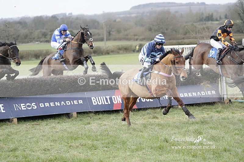 PtP 250223 0281 - Kimblewick Hunt Point-to-Point Kingston Blount 25/02/23