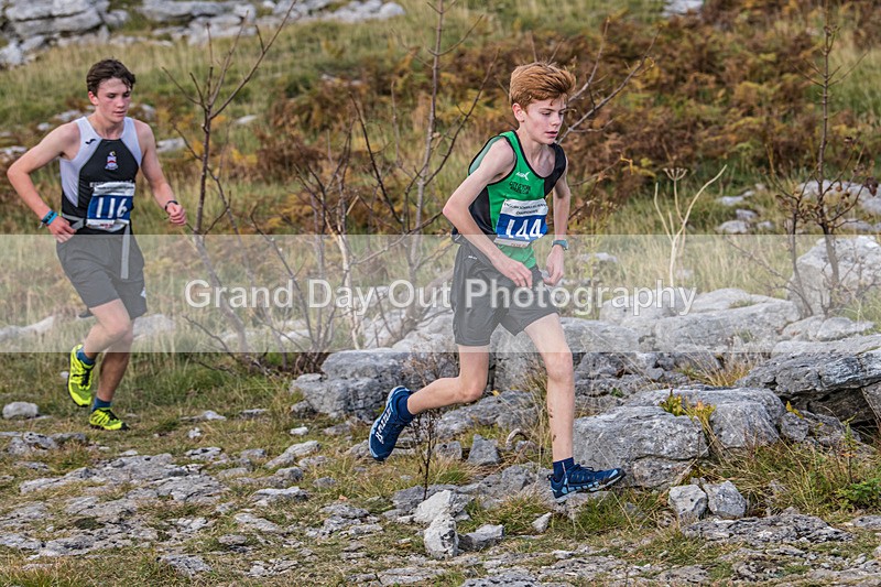 Year 8-9-124 - The English Schools Fell Running Championship Giggleswick Year 8-9 Sunday 6th October 2024