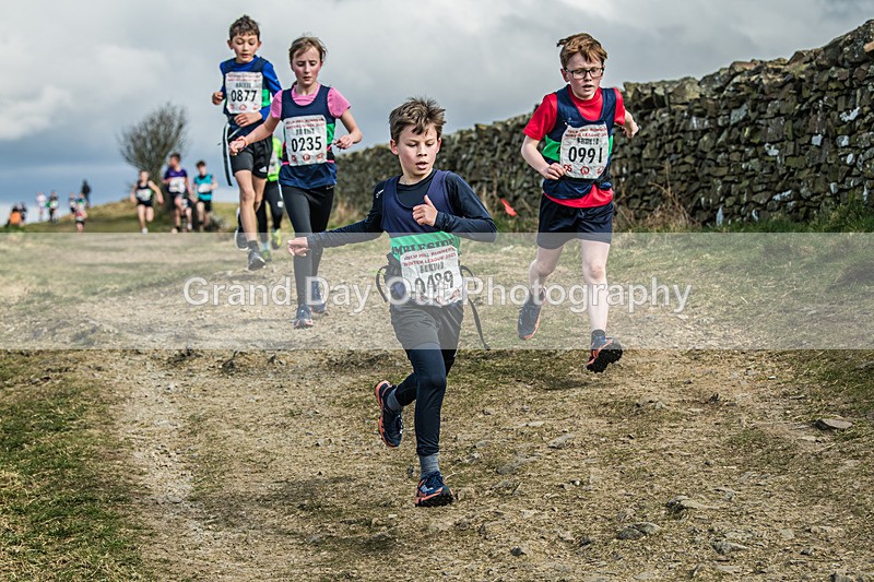 Helm Hill -131 - Kendal Winter League Helm Hill Fell Races (Under 13/15/17 & Seniors) Sunday 16th March 2025