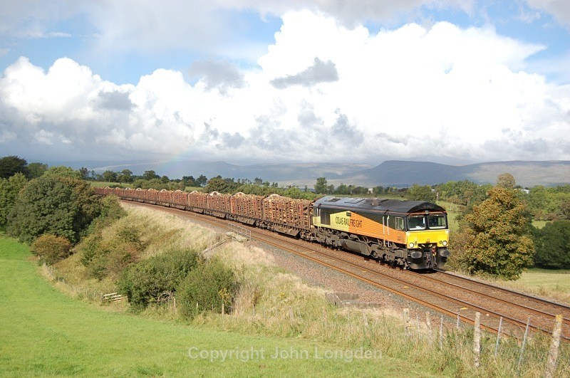 26.9.12 - 66849 'Wylam Dilly' 6J37 Carlisle - Chirk, Gallansay - Gallansay
