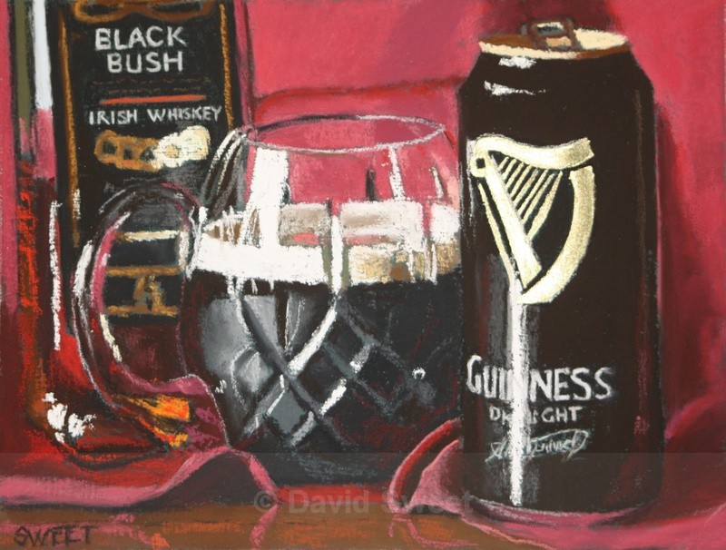 Black and Gold - Paintings