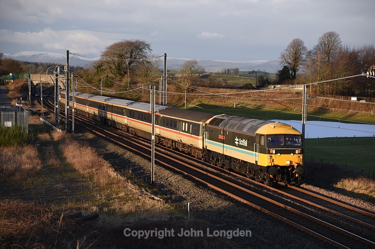 JL - 19.1.23 47712 5Z48 Carlisle - Crewe, Elmsfield - West Coast Main Line (north to south)