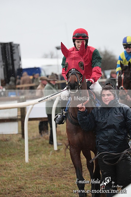 PtP 260125 157 - Cocklebarrow Point-to-Point racing with the Heythrop Hunt 26/01/25
