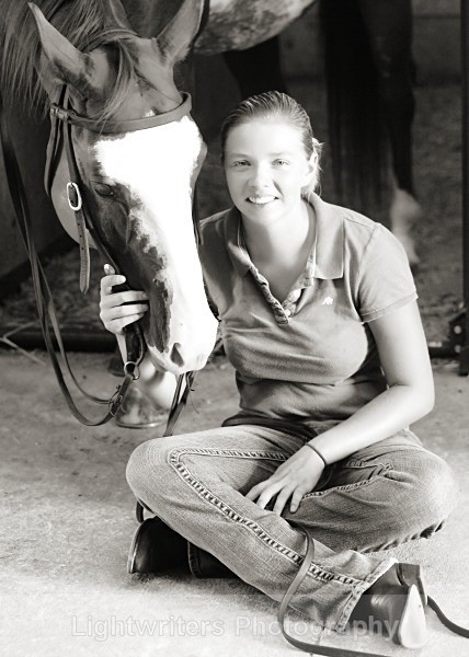 Haleys Horse_047 - Haley and Pilgrim