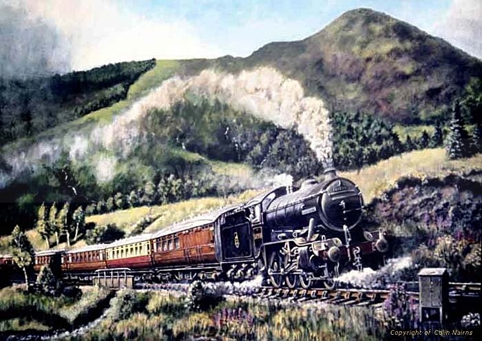 'Macleod of Macleod', on the West Highland Line' - Transport