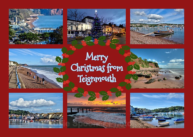 XM088 NEW 2026 - Xmas - Teignmouth and Shaldon Views - XMAS CARDS Teignmouth and Shaldon