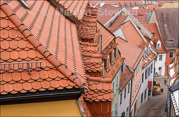 Rooftops - Prague to Berlin along the Elbe river