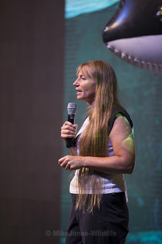 Dr Ingrid Visser REF IV2 - INGRID VISSER Images from Whalefest 2014 in Brighton ' FREE MORGAN '