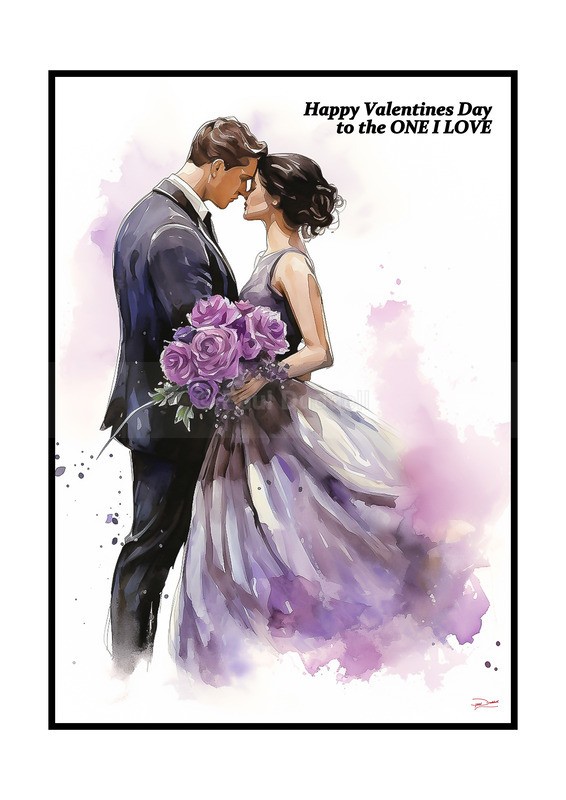Timeless Romance, St Valentine's Day Paintings by Paul Duddell, Whispers & Strokes - Artist, Painter, and Photographer