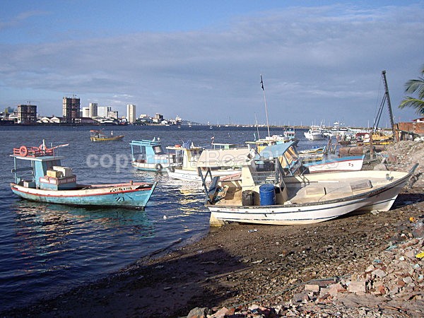 061128 Recife fishing boats - ATLANTIC CROSSING 2006