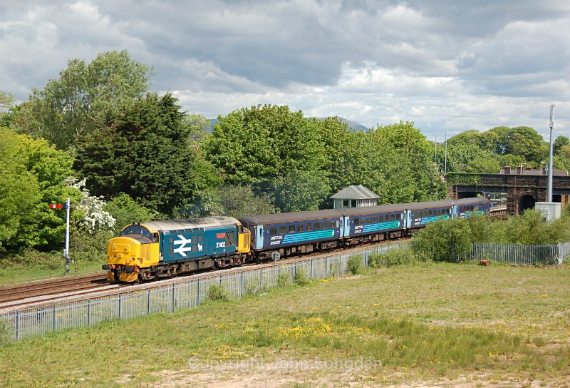 JL - 24.5.16 37402 2C49 11.38 Barrow - Carlisle, Millom - Cumbrian Coast (north to south)