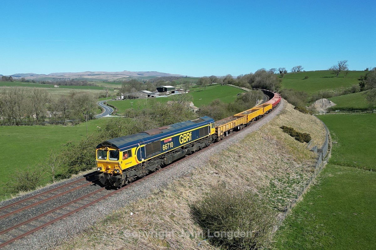 JL - 6.4.25 66710 6G62 Settle - Bescot, Nappa - Latest shots