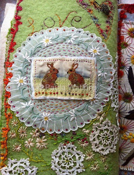  - Art made on Vintage Blankets