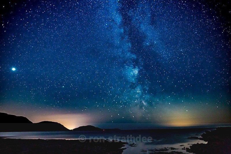 Milky Way at Niarbyl - Skies of Man