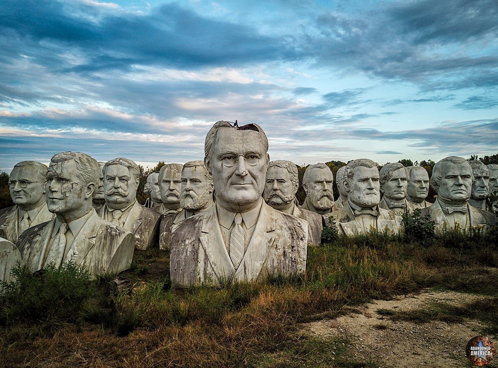 President Heads (Croaker, VA) | Presidential Easter Island - The President Heads