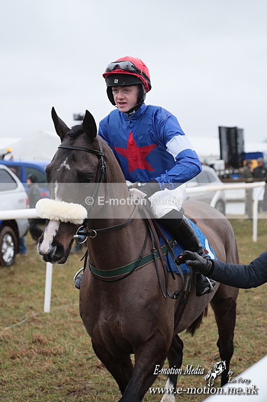 PtP 260125 33 - Cocklebarrow Point-to-Point racing with the Heythrop Hunt 26/01/25