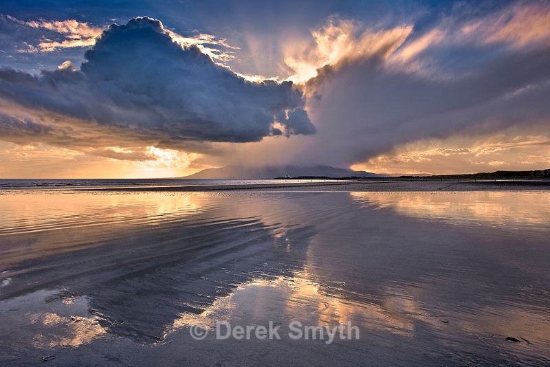 Raincloud at Tyrella Beach