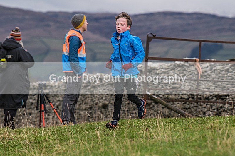 Cunswick U13-222 - Kendal Winter League Cunswick Scar Junior Under 13 Fell Race Sunday 26th January 2025