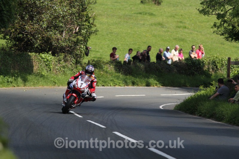 John McGuinness Honda / Honda Racing - Dainese Superbike Race 2014