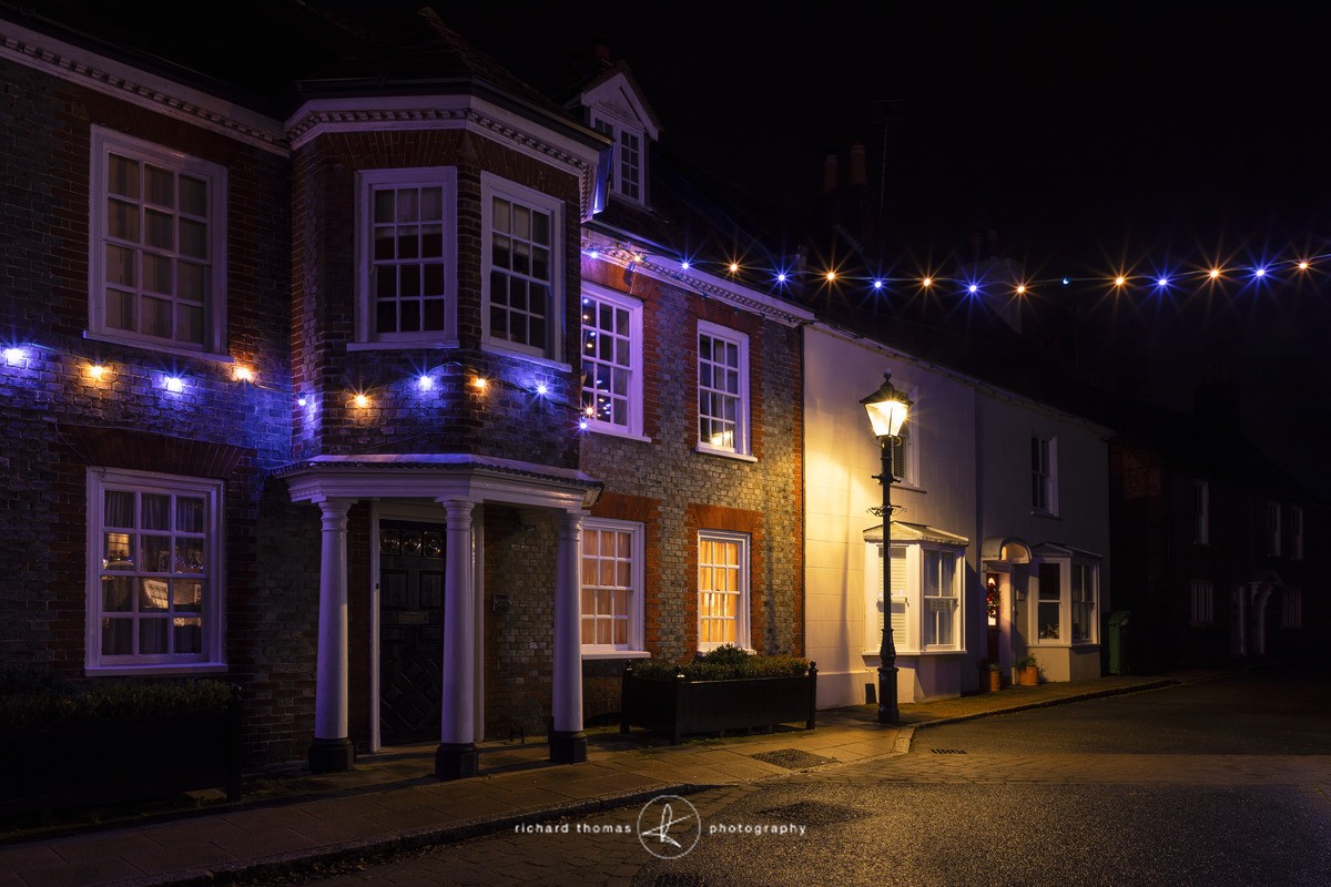 The Square at Christmas - Colour of Darkness