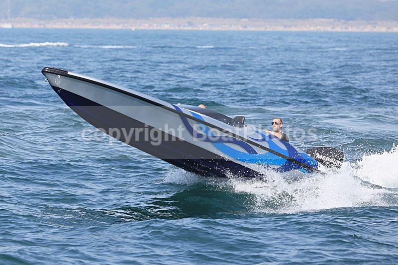 190824 BLUE SPEEDBOAT 2-46 1Y3A9744 - Motorboats - Open