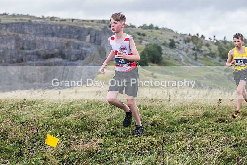 ESFRC Year 7-52 - English Schools Fell Running Championships Year 7 Giggleswick Saturday 1st October 2022
