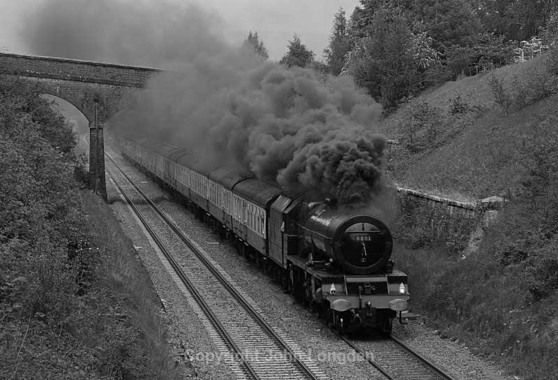 5.7.08 - LMS 'Pacific' 6201 1Z26 Carlisle - Hellifield CME, Crosby G. - Crosby Garret
