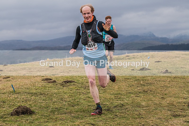 Cunswick -43 - Kendal Winter League Cunswick Scar Senior Fell Race Sunday 26th January 2025