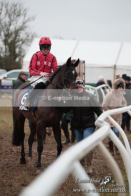 PtP 260125 824 - Cocklebarrow Point-to-Point racing with the Heythrop Hunt 26/01/25