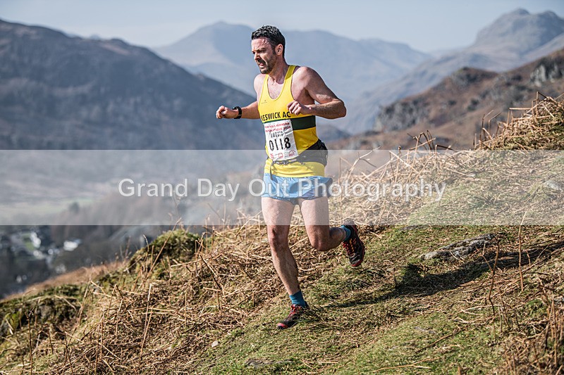 Elterwater-718 - Kendal Winter League Elterwater Senior Fell Race Sunday 9th March 2025