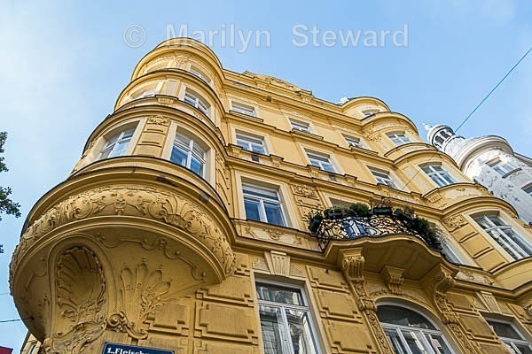 Vienna, yellow building - Capitals of Eastern Europe