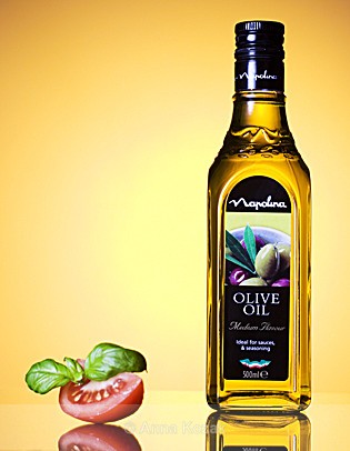 Napolina olive oil - Product shots
