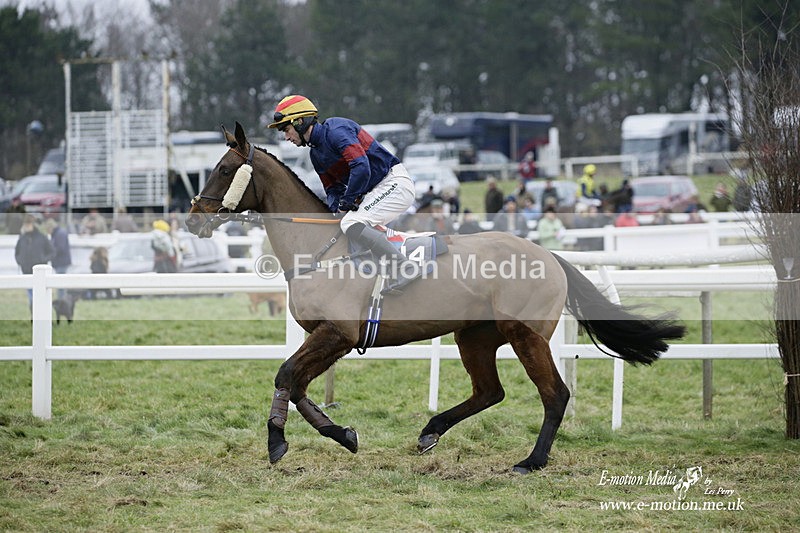 PtP 220122 407 - Royal Artillery Hunt Point-to-Point  - Larkhill Racecourse 22/01/22