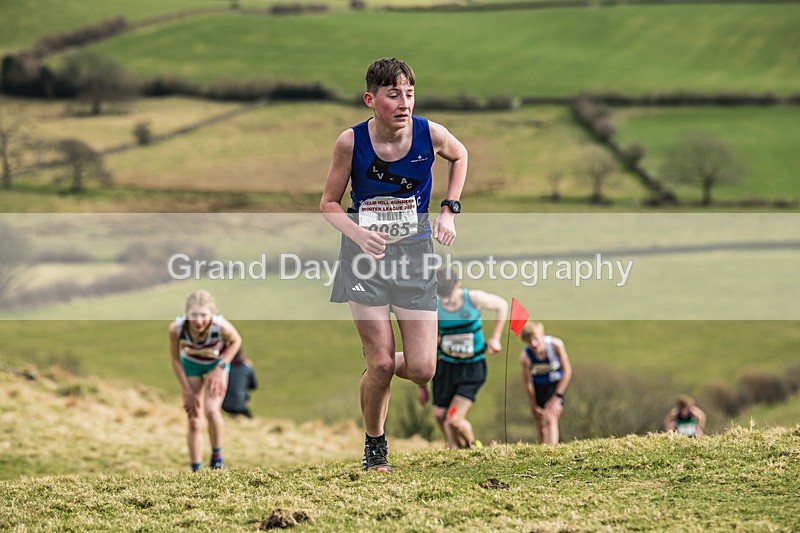 Helm Hill -271 - Kendal Winter League Helm Hill Fell Races (Under 13/15/17 & Seniors) Sunday 16th March 2025