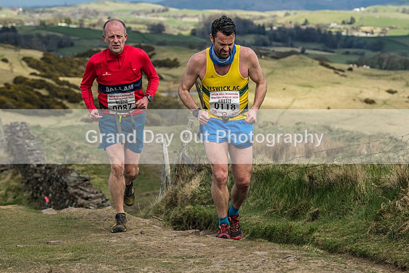 Helm Hill -461 - Kendal Winter League Helm Hill Fell Races (Under 13/15/17 & Seniors) Sunday 16th March 2025