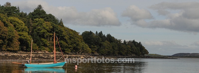 The wee boat on Clonmass Bay - Irelands landscapes