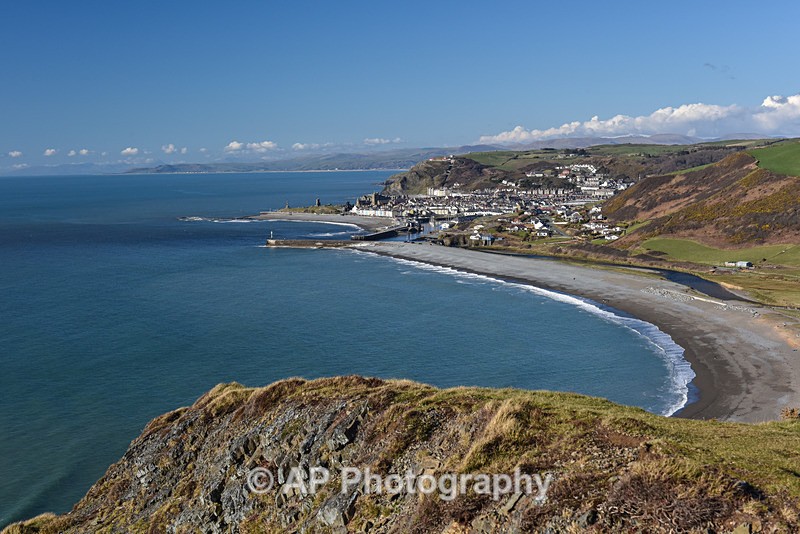 Aberystwyth from Tanybwlch-2468 - Aberystwyth