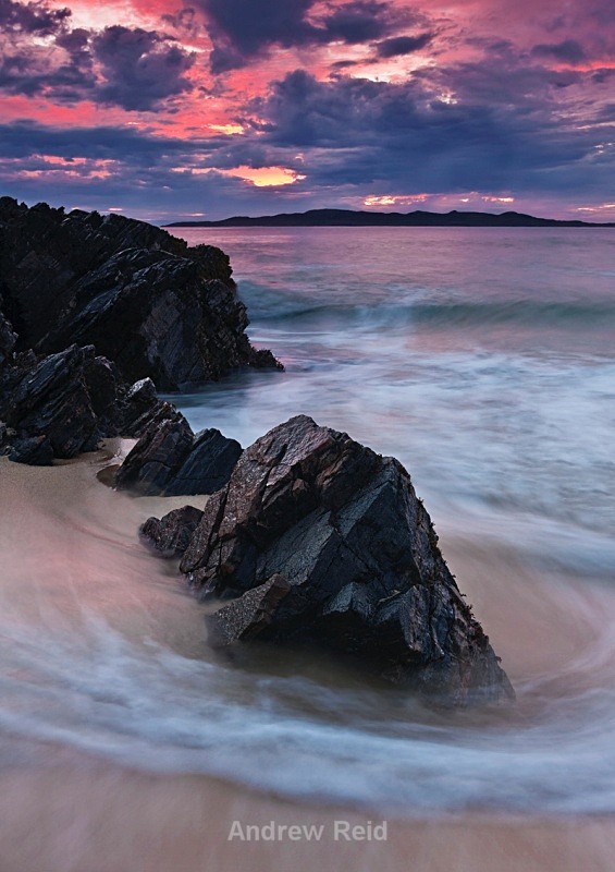 Harris On Fire - Landscapes