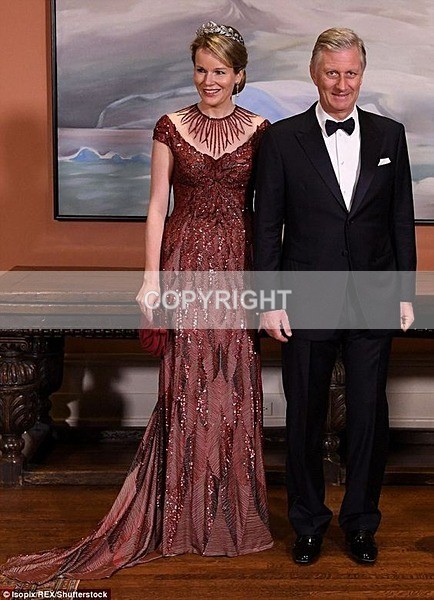B-19 Q Mathilde and K Philippe - Belgian Royals