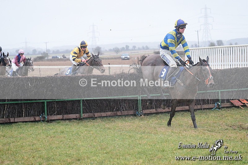 PtP 260125 315 - Cocklebarrow Point-to-Point racing with the Heythrop Hunt 26/01/25