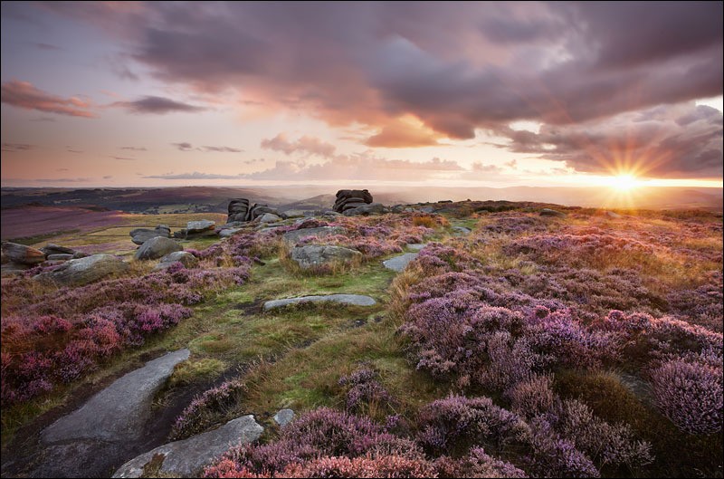 Higger Tor Sunset