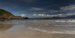 Waves At Fanad Head Lighthouse, Co. Donegal, Ireland.