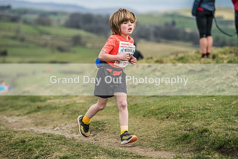Helm Hill U9-35 - Kendal Winter League Helm Hill Under 9 Fell Race Sunday 16th March 2025