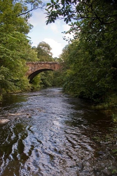 Bridge over the Scaur - Scaur Valley