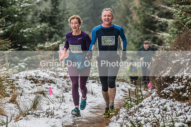 Glentress-1255 - High Terrain Events Glentress 10K 21K & 42K Trail Races Sunday 16th February 2025