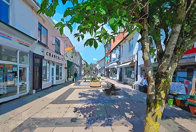 TQ146 - St Marychurch Precinct - Greetings Cards Torquay (Separate galleries for Cockington plus Meadfoot and Ansteys)