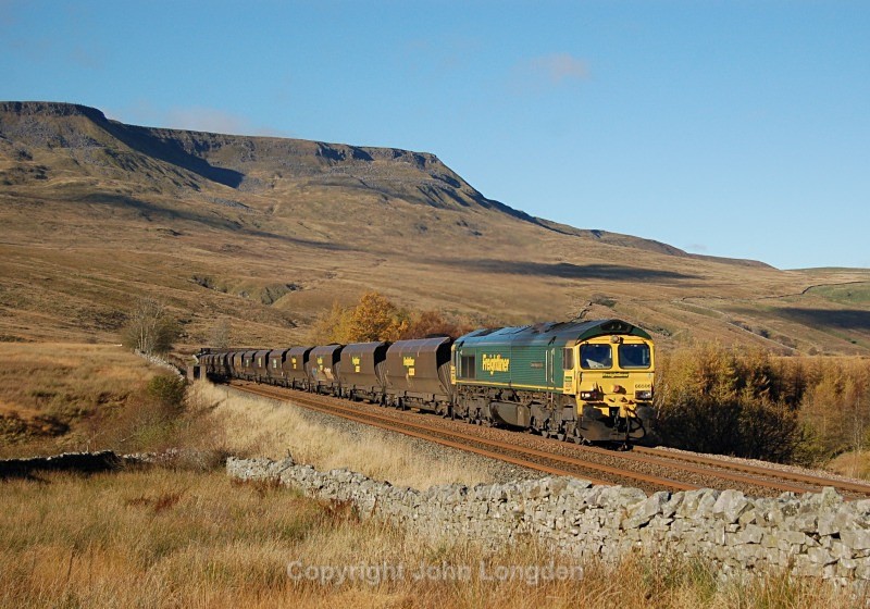 10.11.13 - 66506 Carlisle Yard - Stourton, Ais Gill MP260 - Ais Gill - Milepost 260