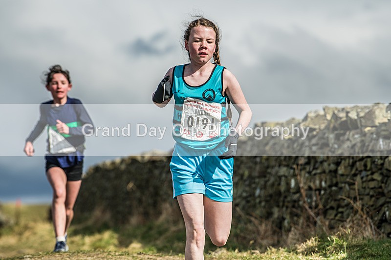 Helm Hill -39 - Kendal Winter League Helm Hill Fell Races (Under 13/15/17 & Seniors) Sunday 16th March 2025