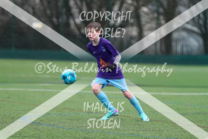 1DX20745 - 2026-02-15 FC Abbey Meads U13 Purple V Royal Wootton Bassett Town Youth U13 Yellow